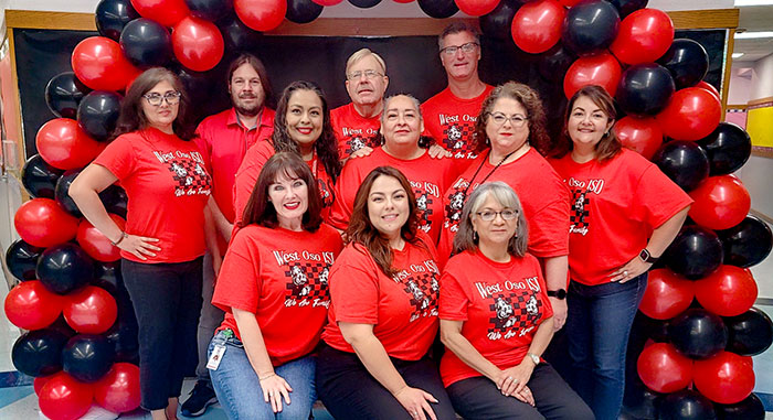 West Oso Special Education staff group photo