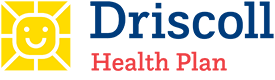 Driscoll Health Plan logo with sunburst